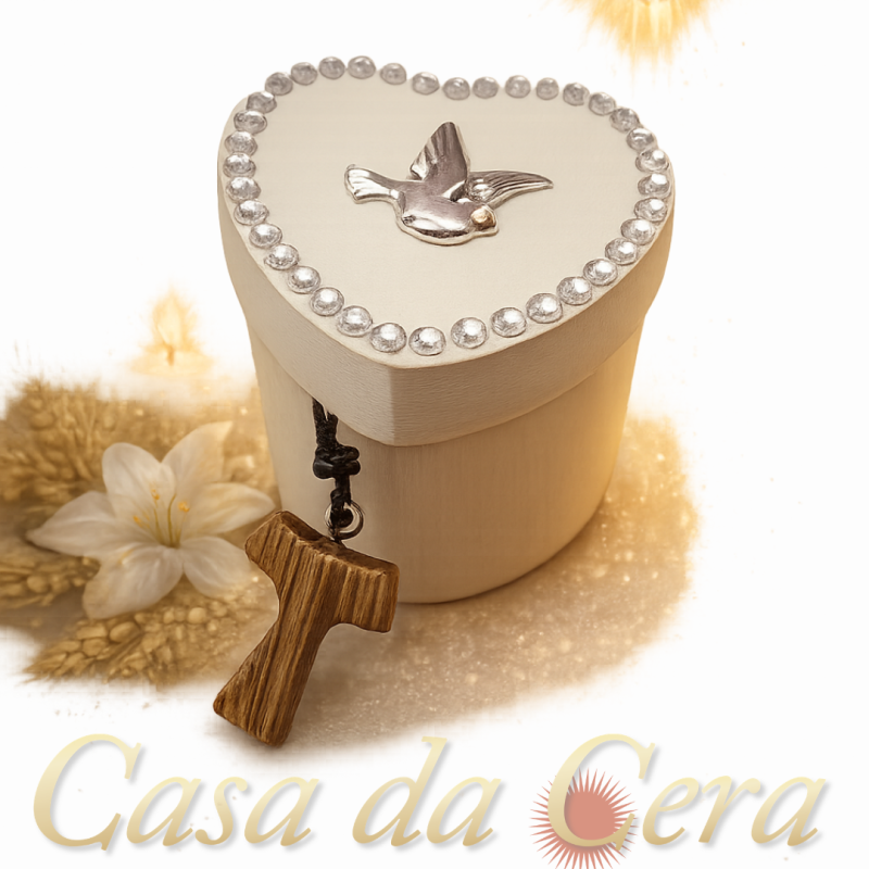 Caixa c/ Cruz Tau