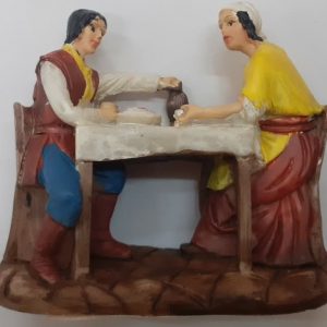 Casal em Almoço