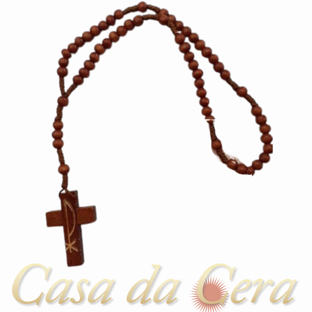 Terço em madeira
