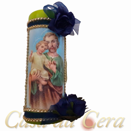 Vela decorada S. José