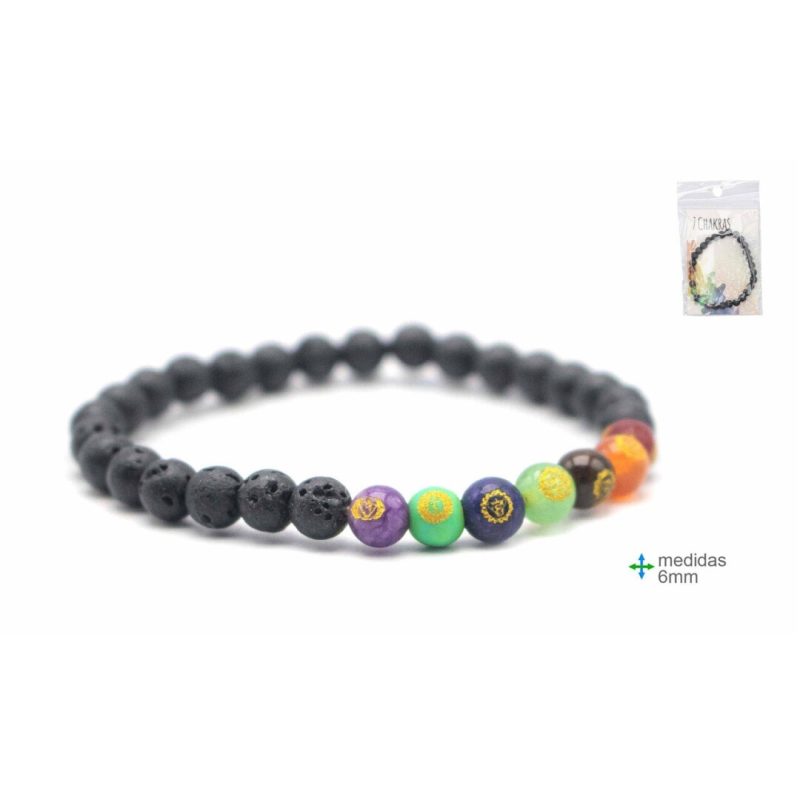 Pulseira Pedra 7 Chackras