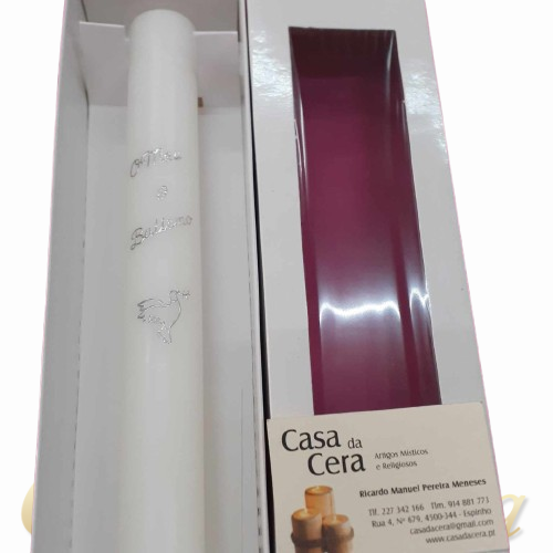 Vela de Batismo Redonda