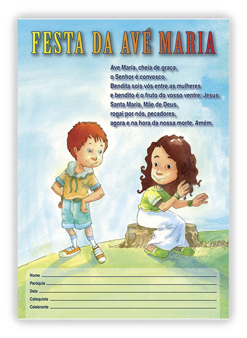 Diploma Ave-Maria - 10 unidades