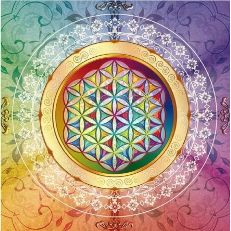 Toalha de Tarot 75x75cm