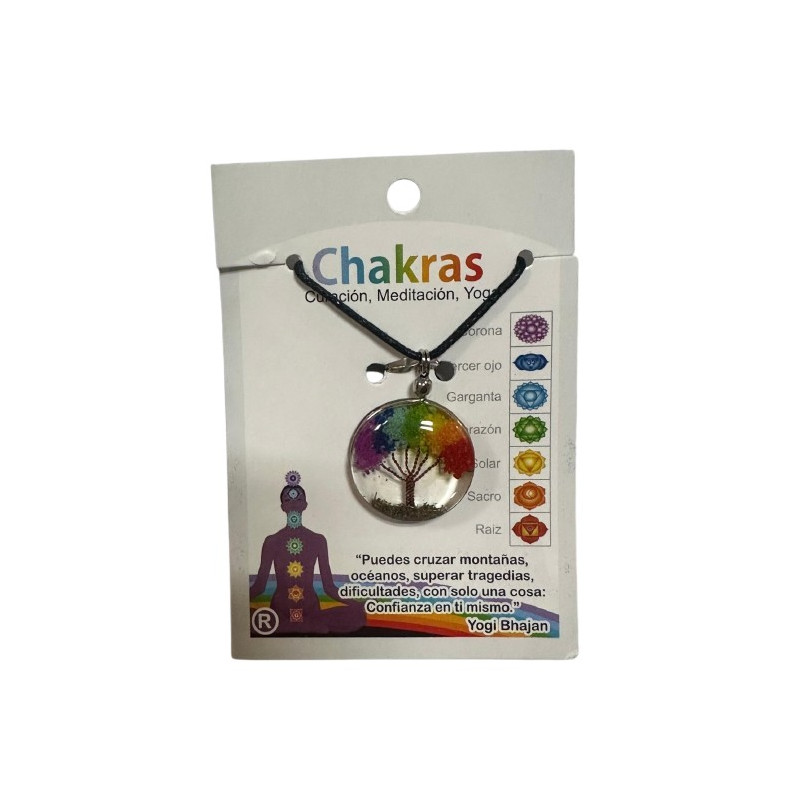 Colar Árvore da Vida dos 7 Chakras