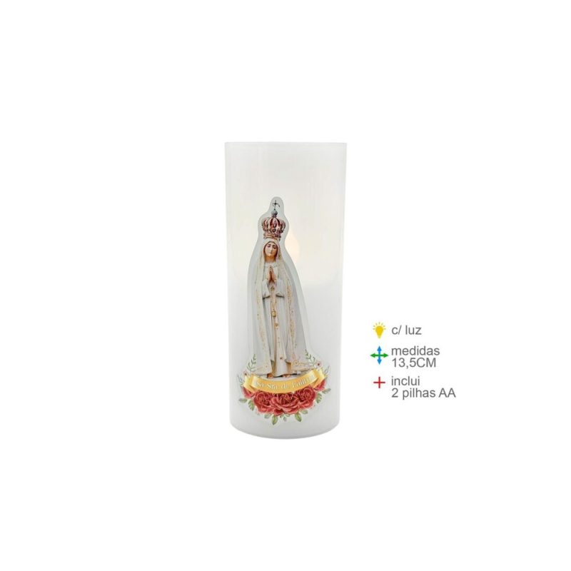 Vela Led Fátima